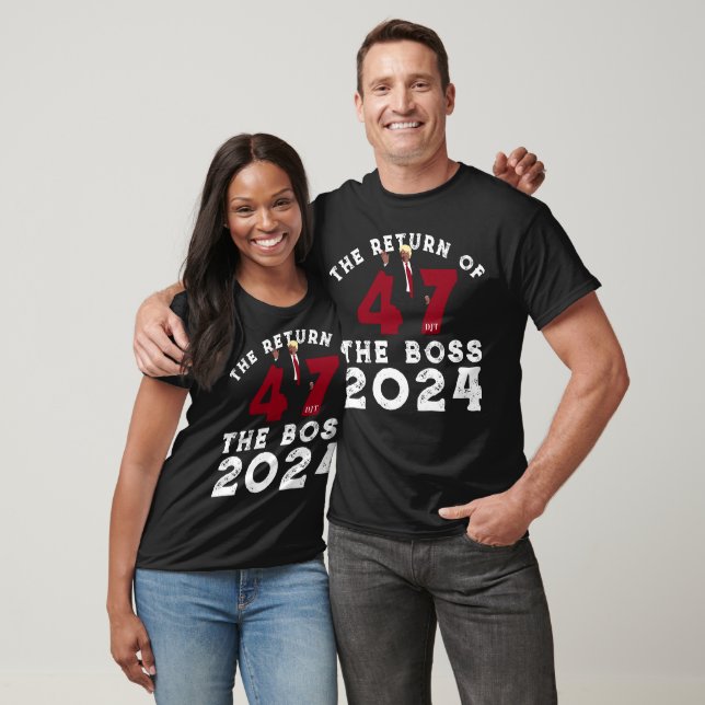 THE RETURN OF THE BOSS TRUMP 2024 T-Shirt (Unisex)