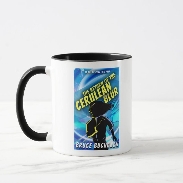 The Return of The Cerulean Blur Mug (Left)