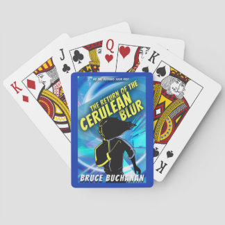 The Return of The Cerulean Blur Poker Cards