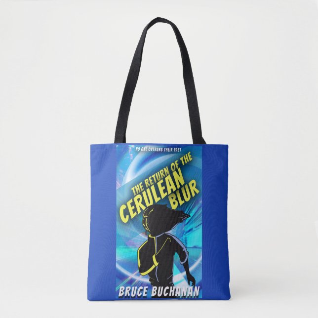 The Return of The Cerulean Blur Tote Bag (Front)