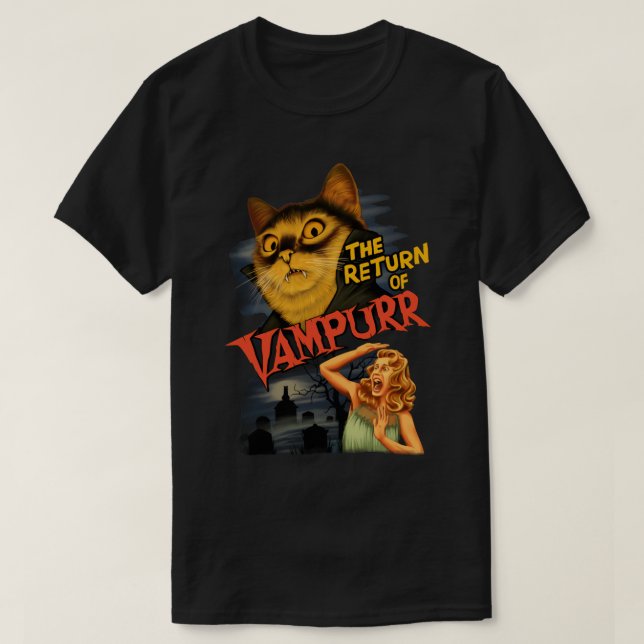 The Return of Vampurr; Essential T-Shirt (Design Front)