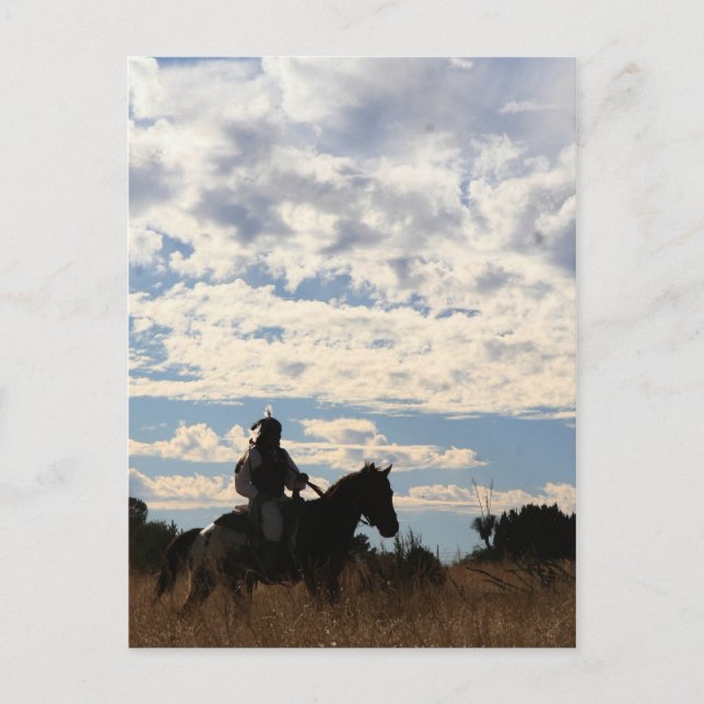 "The Return to Camp" Postcard (Front)