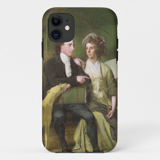 The Rev. and Mrs Thomas Gisborne, of Yoxhall Lodge Case-Mate iPhone Case (Back)