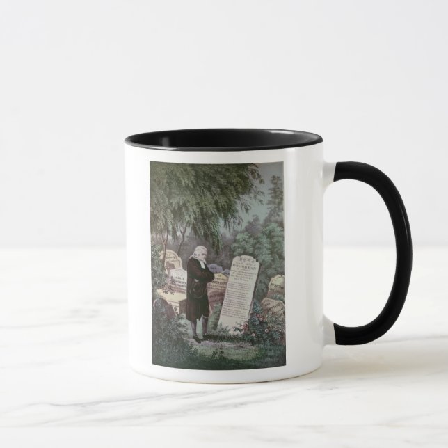 The Rev. John Wesley visiting his mother's grave Mug (Right)