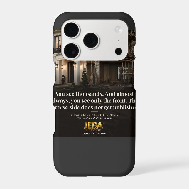 The Reverse Side Book Quote Iphone Case (Back)