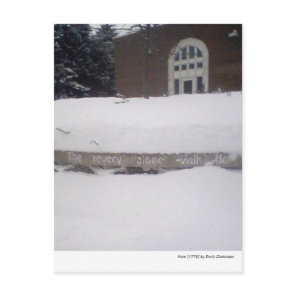 "The revery alone will do..." --Emily Dickinson Postcard