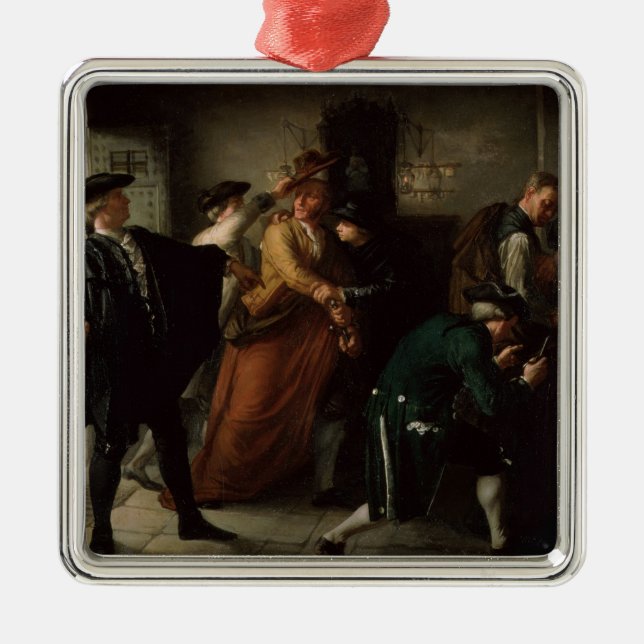 The Revolt of Esquilache Metal Ornament (Front)