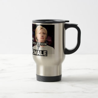 The Revolution Is Female Travel Mug