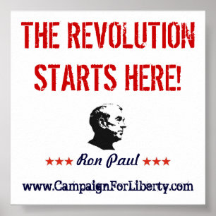 The Revolution Starts Here! Poster