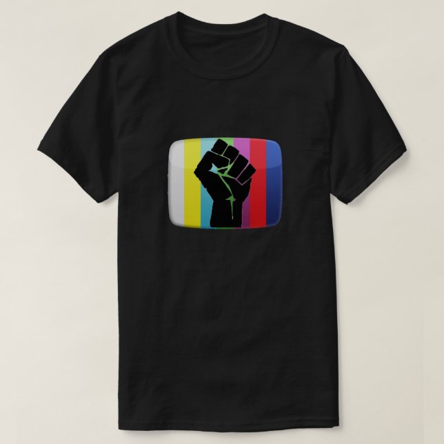The Revolution will not be televised - T Shirt (Design Front)