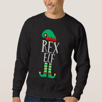 The Rex Elf Family Matching Christmas Pajamas Sweatshirt