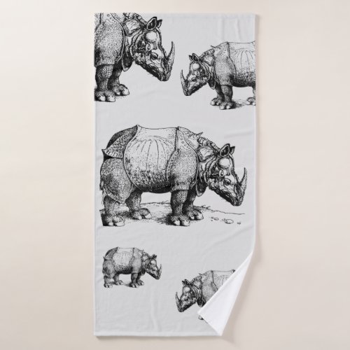 The Rhinoceros   Bath Towel