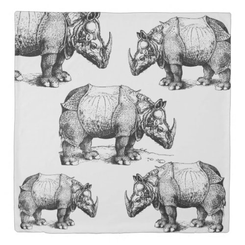 The Rhinoceros        Duvet Cover