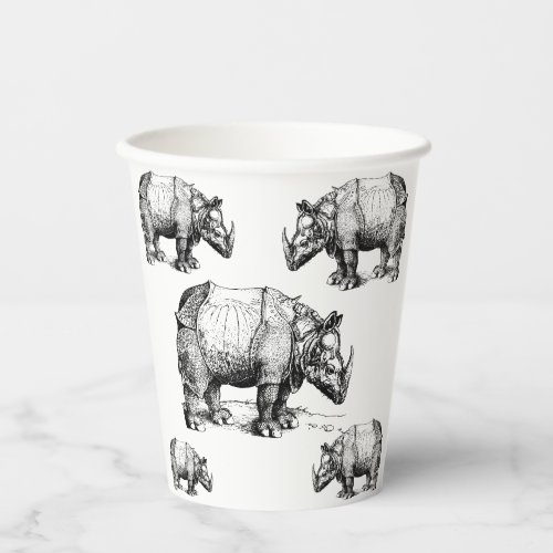 The Rhinoceros         Paper Cups