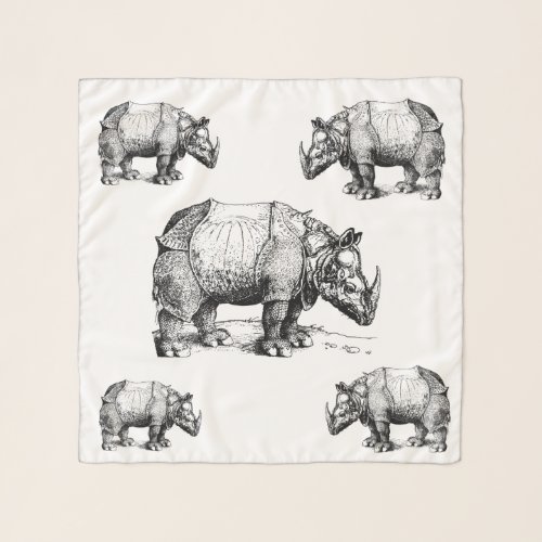 The Rhinoceros  Scarf