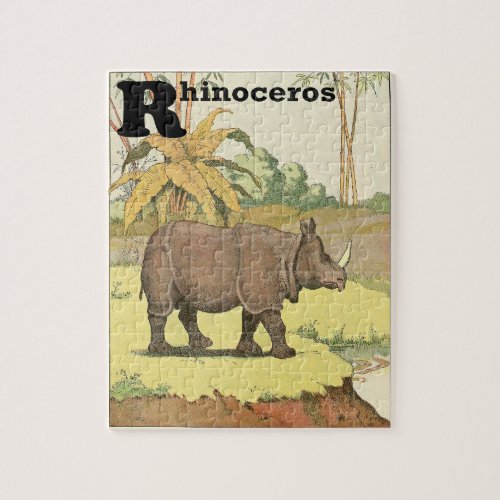 The Rhinoceros Storybook Jigsaw Puzzle