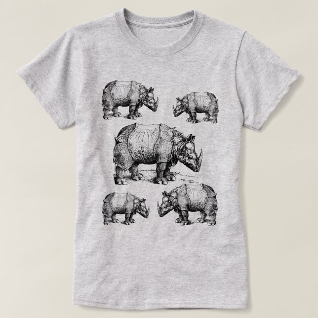 The Rhinoceros      T-Shirt (Design Front)