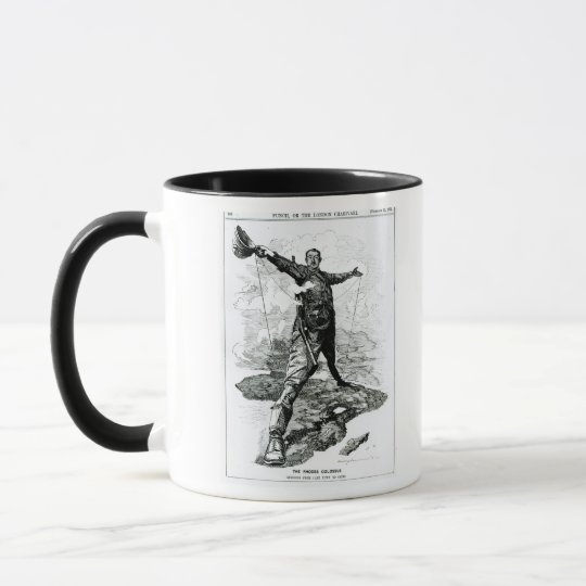 The Rhodes Colossus from Punch Mug