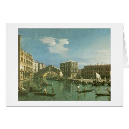 The Rialto Bridge, Venice Cards (Front Horizontal)