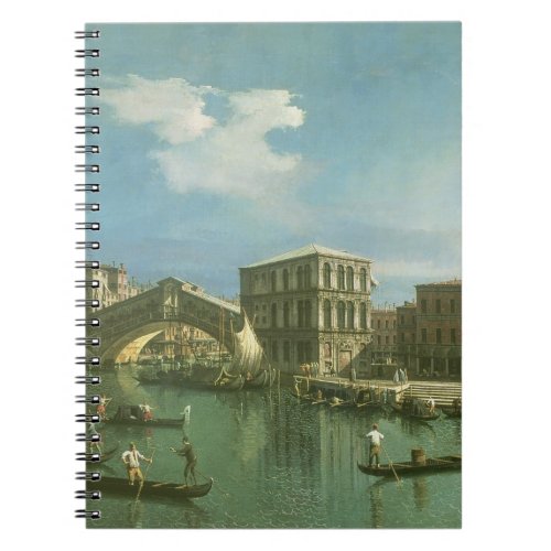 The Rialto Bridge Venice Notebook
