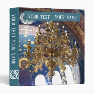 The rich decoration of the Orthodox Cathedral 3 Ring Binder