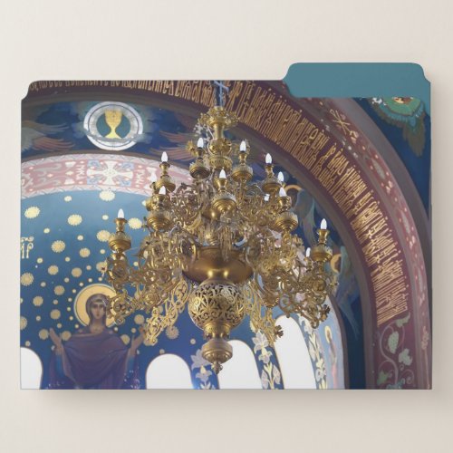 The rich decoration of the Orthodox Cathedral File Folder