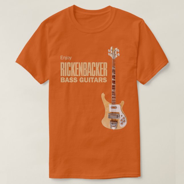The ricken guitars  T-Shirt (Design Front)