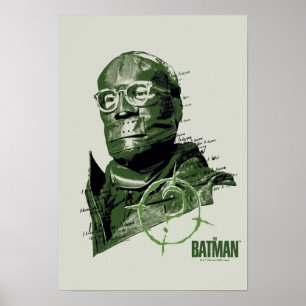 The Riddler Character Graphic Poster