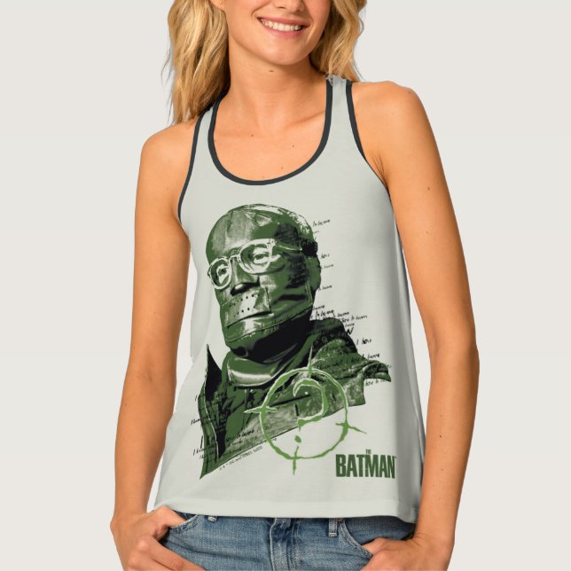 The Riddler Character Graphic Tank Top (Front)