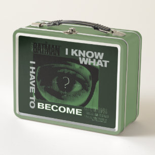 The Riddler "I Know What I Have To Become" Metal Lunch Box