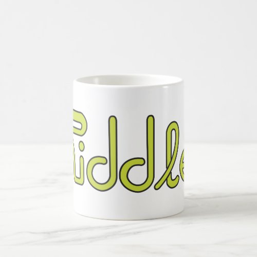 The Riddler Logo Green Coffee Mug
