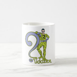 The Riddler & Logo Green Coffee Mug