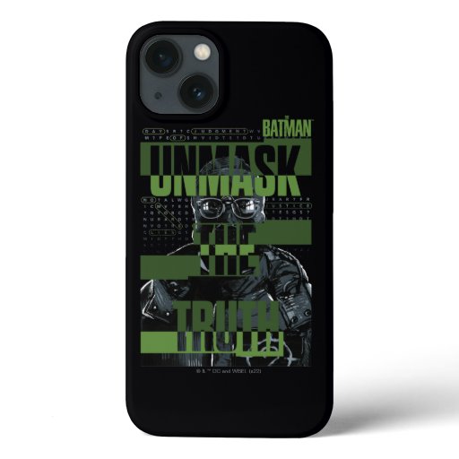 The Riddler - Unmask The Truth iPhone 13 Case