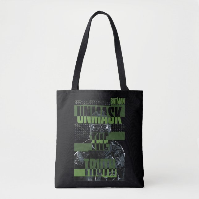 The Riddler - Unmask The Truth Tote Bag (Front)