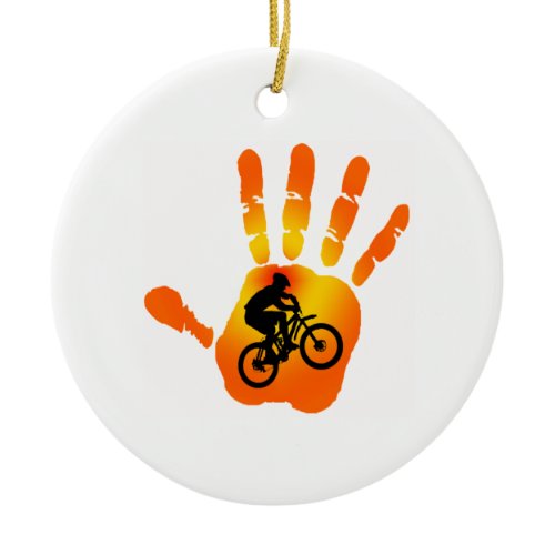THE RIDE WAY CERAMIC ORNAMENT