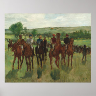 The Riders - Edgar Degas Fine Art Poster
