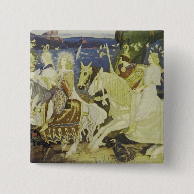 The Riders of the Sidhe Button (Front)