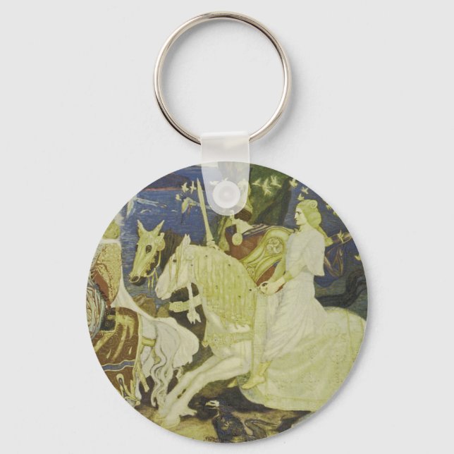 The Riders of the Sidhe Keychain (Front)