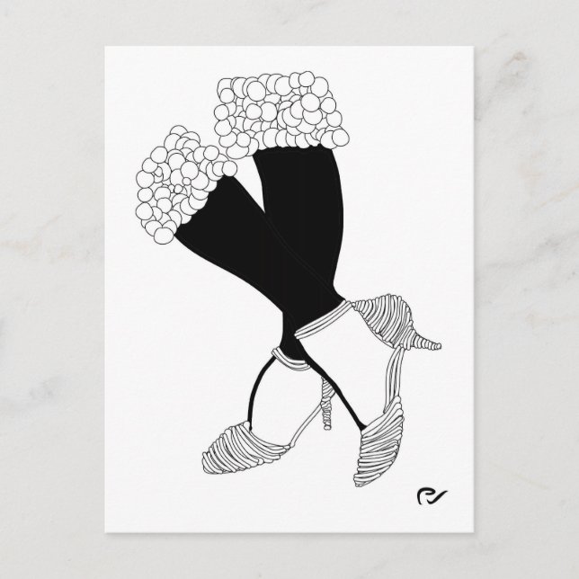 The right balance postcard (Front)