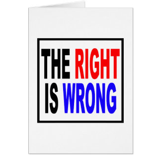 The Right Is Wrong Cards
