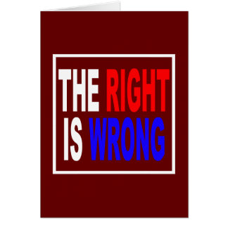 The Right Is Wrong Cards