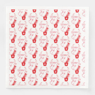 The right napkin for fondue or raclette