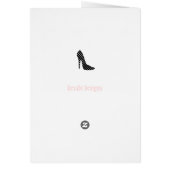 The Right Shoe Cards (Back)