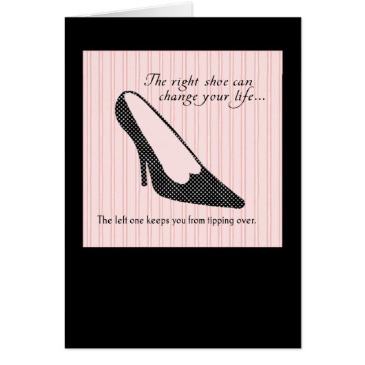 The Right Shoe Cards (Front)