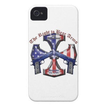 The Right To Bear Arms Iphone 4 Case-mate Case