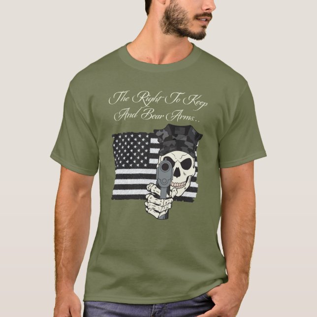 The Right To Keep And Bear Arms T-Shirt (Front)