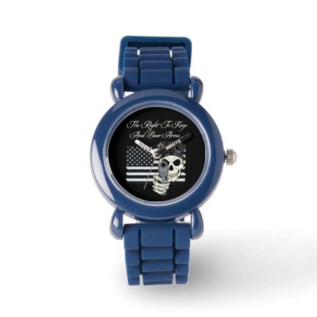 The Right To Keep And Bear Arms Wristwatch (Front)