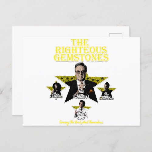 The Righteous Gemstones Postcard