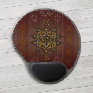 The righteousness protector of Geo tantrum mandala Gel Mouse Pad