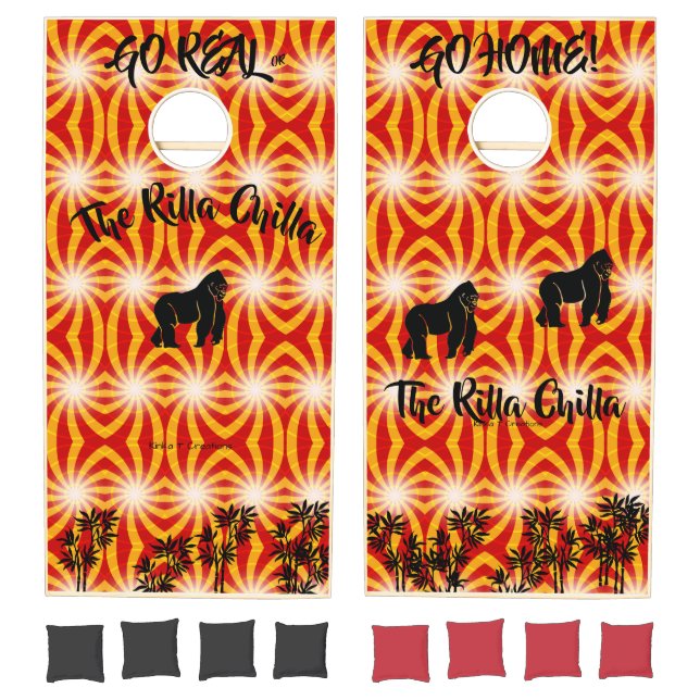 The Rilla Chilla  Cornhole Set (Set)